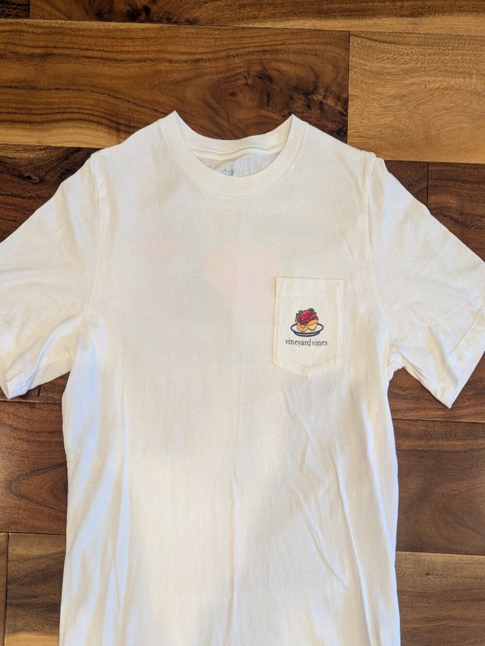 Boys Vineyard Vines Lobster Roll Whale Short Sleeve T-Shirt - Size Medium
